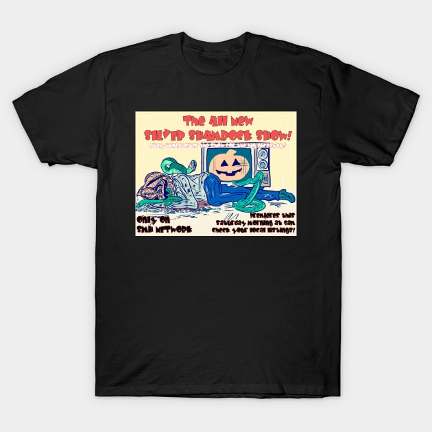 Silver Shamrock T-Shirt by WatchTheSky